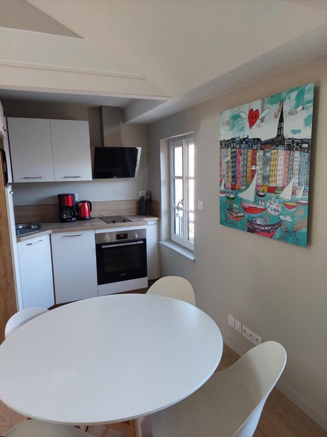 Ferienwohnung Un Brin De Fantaisie Dans Le Centre De Honfleur Exterior foto