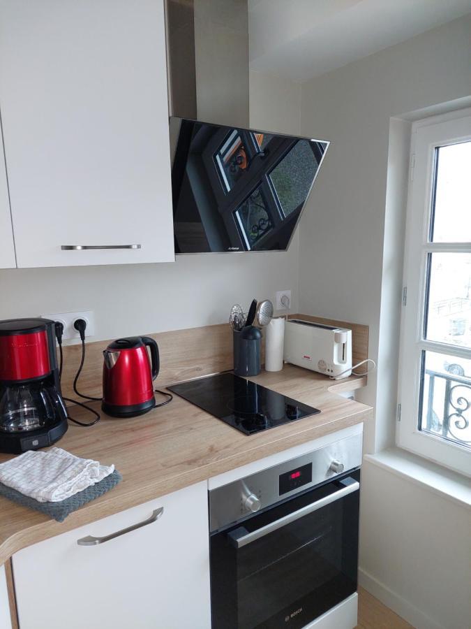 Ferienwohnung Un Brin De Fantaisie Dans Le Centre De Honfleur Exterior foto